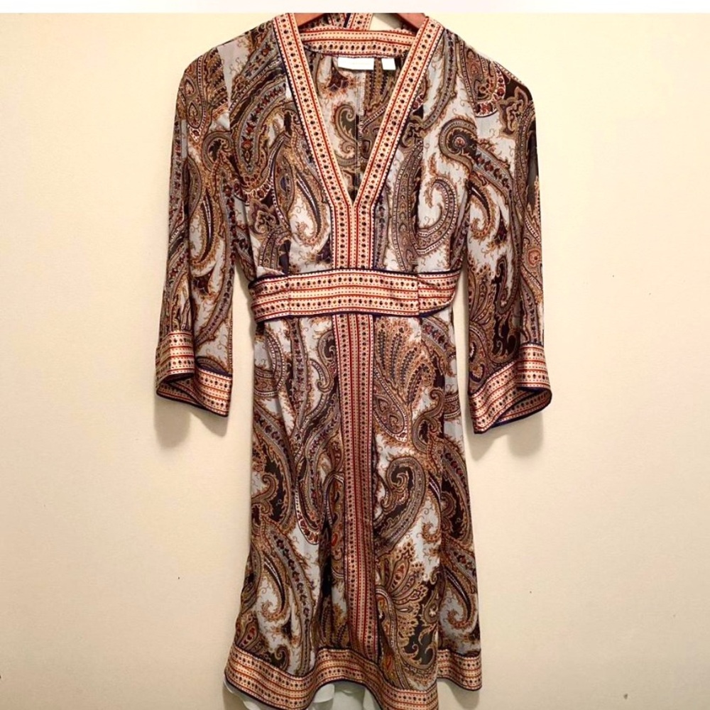 Kimono style mini dress